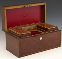 Lot 6 - Tea caddy.