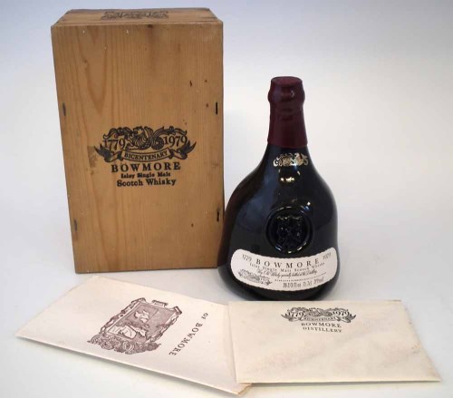 Lot 24 - Bowmore 1779-1979 whiskey.