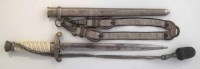 Lot 43 - German Army officers dagger.