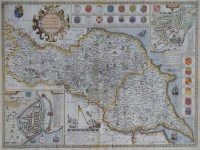 Lot 44 - Speed (John), Map of the North and East Ridins of Yorkshire.