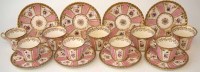 Lot 100 - Chamberlains Worcester part service.
