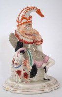 Lot 118 - Staffordshire Punch figure.