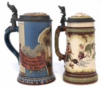 Lot 128 - Two Mettlach Steins