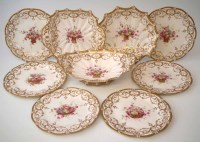 Lot 132 - Aynsley dessert service.