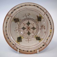 Lot 152 - Della Robbia bowl circa 1894,   incised by James