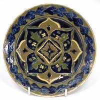 Lot 154 - Della Robbia plate circa 1895