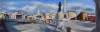 Lot 305 - Liam Spencer, Trafalgar Square, oil.