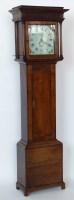Lot 401 - 30 hour long case clock, Cotton.