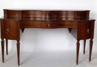 Lot 436 - Mahogany sideboard.