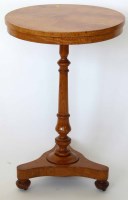 Lot 443 - Victorian ash occasional table.
