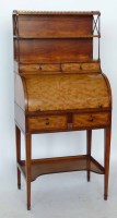 Lot 451 - Cylinder desk.