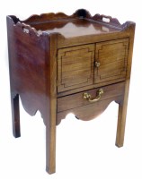 Lot 487 - Early 19th century mahogany night commode