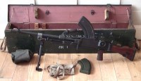 Lot 31 - Deactivated Bren gun in case.