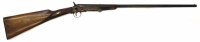Lot 33 - Deactivated single shot folding shotgun.