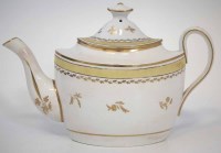 Lot 192 - Thomas Wolfe teapot circa 1800