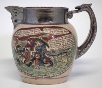 Lot 196 - Political jug.