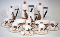 Lot 243 - Royal Doulton Reynard the Fox coffee service, to