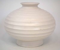 Lot 244 - Wedgwood Keith Murray white vase.