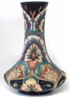 Lot 255 - Moorcroft trial vase, decorated with Bukhara pattern a