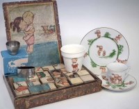 Lot 286 - Shelley Mabel Lucie Attwell jigsaw block set