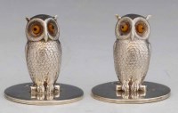 Lot 326 - Samuel Morden two place name silver markers in
