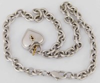 Lot 331 - Tiffany sterling silver necklace chain with