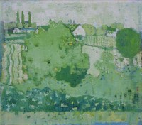 Lot 413 - Vera Sarkis, High Summer, oil.