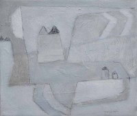 Lot 414 - Padraig MacMiadhachain, Wingpit Valley, oil.