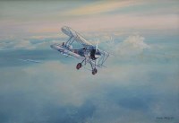 Lot 440 - Douglas Ettridge, Bristol Bulldog, oil.
