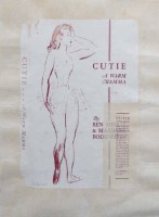 Lot 501 - Kitaj, Cutie, signed screenprint.