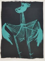Lot 507 - Bernard Meadows, Bird, signed lithograph.