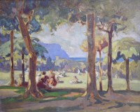 Lot 537 - Lilian Woodcock, Llandudno, oil.