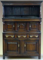 Lot 591 - Oak tridarn mid 18th century