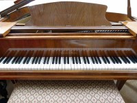 Lot 599 - Baby grand piano.