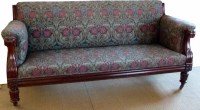 Lot 611 - Victorian hall sofa.