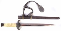 Lot 53 - German third reich army dagger.