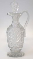 Lot 94 - Regency period claret jug.