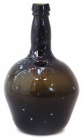 Lot 98 - c.1820 Nailsea bottle.