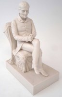 Lot 180 - Copeland Parian figure of Wellington after George
