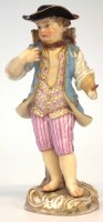 Lot 194 - Meissen figure of a fruit picker