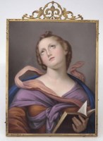 Lot 196 - Meissen plaque.