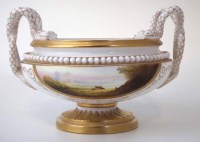 Lot 222 - Royal Worcester H. Davies vase.