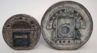 Lot 267 - Two Troika wheel vases, painted marks and artists