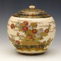 Lot 323 - Satsuma globular vase