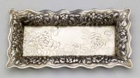 Lot 342 - Chinese silver pin tray Luen Wo.