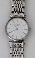 Lot 448 - Grande classique de Longines lady's bracelet