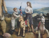 Lot 483 - Bohuslav Barlow, A Slight Indecision, oil on canvas.