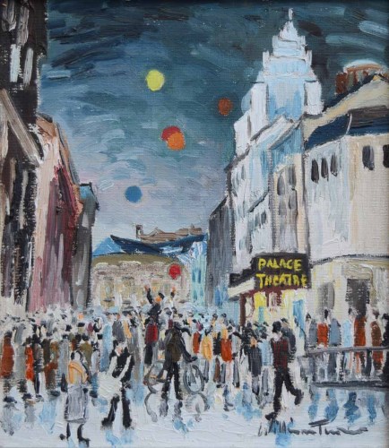 Lot 505 - William Turner, Oxford Street, Manchester, 1978, oil.