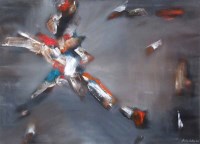 Lot 519 - Marie Walker Last, Nebula, oil.