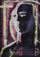 Lot 586 - Sydney Horne Shepherd, Portrait, mixed media.